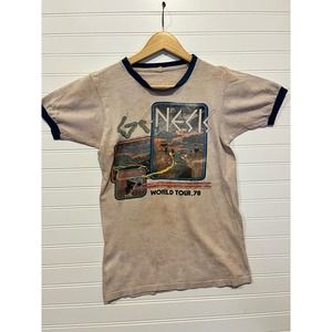 Vintage 1978 Genesis ringer band tee